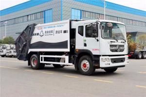 Quality 14m3 Waste Collection Truck 210hp , D9 Compact Garbage Truck wholesale