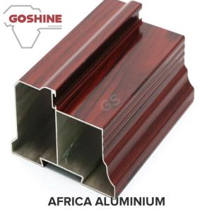 Quality Simulation Of Wood Grain Aluminum , Boiling Resistance And Alkali resistance wholesale