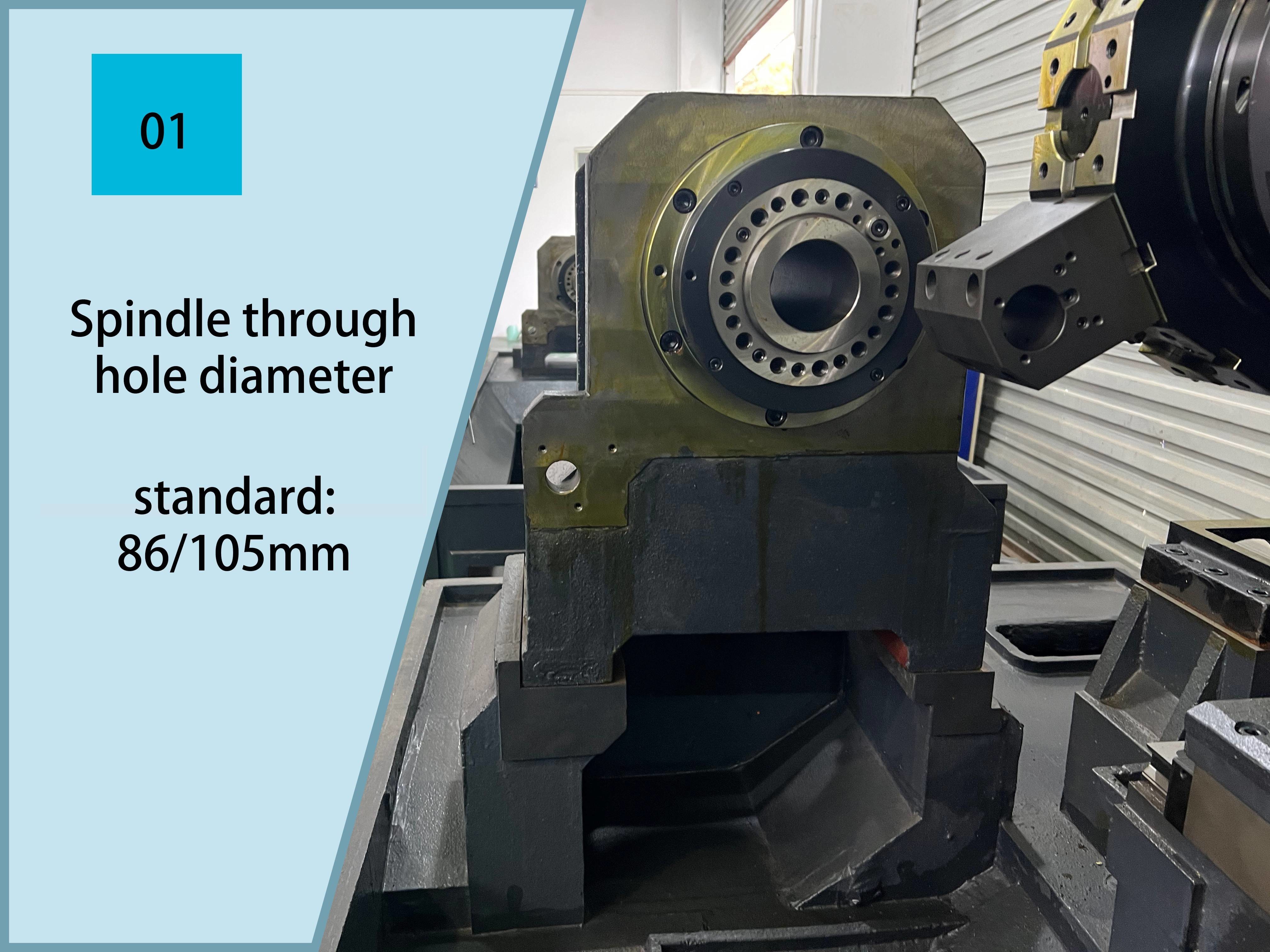 Precision Slant Bed CNC Lathe Machine With 3500RPM Spindle 45mm Roller Guide