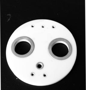 Quality Vacuum Metallized Alumina Ceramics Gasket Lightweight Electronic Ceramic Components wholesale
