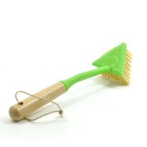 Quality Long Handle Pan Wood PP Pot Cleaning Brush For Kitchen Remove Cleaning wholesale