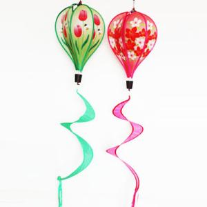 Quality Spring Hot Air Ballon wind spiral flowers wholesale