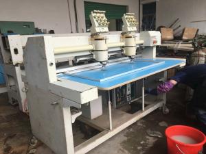 Quality Double Head Used Barudan Embroidery Machine / Household Embroidery Machine wholesale