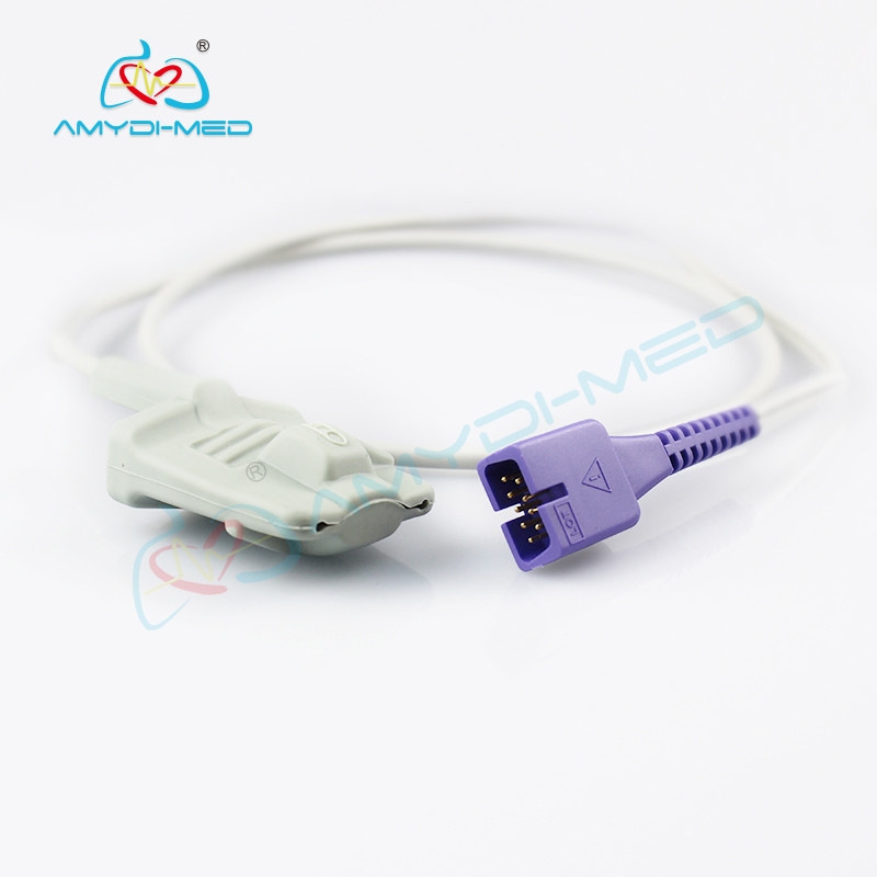 Adult Neonatal 9Pin Reusable Spo2 Sensor 3m