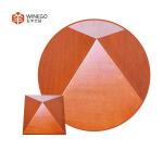 Rubber Solid Wood Acoustic Diffuser Panels Improved Sound Reflections And