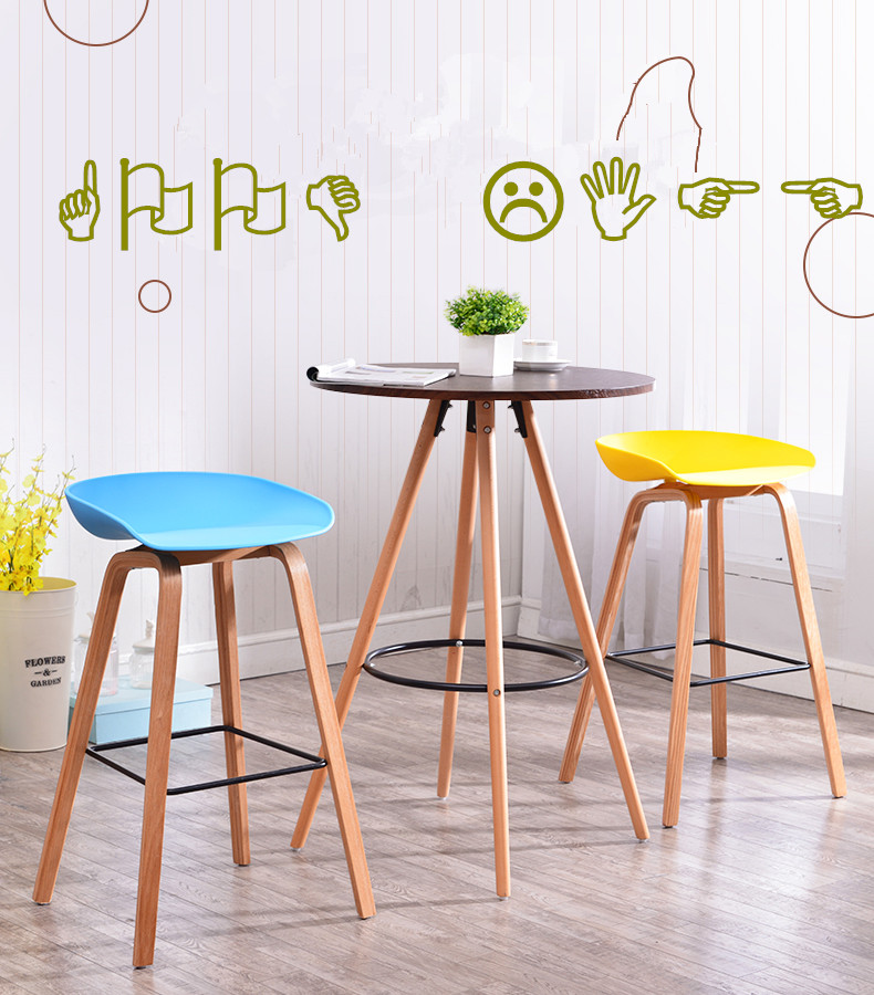 Practical Plastic Computer Chair For Coffee Bar / Restaurant / Canteen