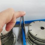Ultra Thin Electroplate Diamond Slices For Cutting Carbon Fiber
