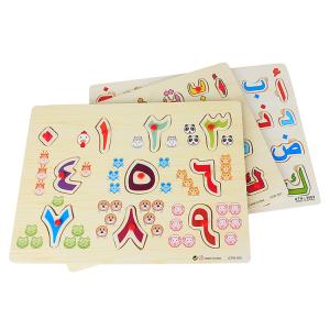 Quality Kids Early Educational 28Pcs Baby Wood Puzzles 30x22.5cm wholesale