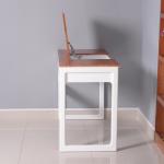 Fold Up Mirror 100*50*75cm MDF Wood Makeup Dressing Tables