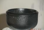 SCH10 Galvanized Carbon Steel Pipe Cap Sandblasting Black Paint SCH20 SCH30