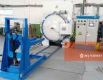 Vacuum Heat Treatment Metal Sintering Furnace For Alloy Steel