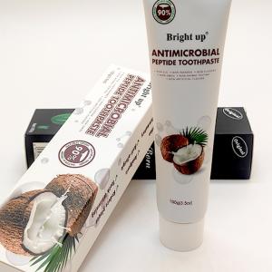 Quality Customized 60g Herbal Teeth Whitening Toothpastes Coconut Sensitive Gum Toothpaste wholesale