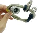 Ptfe Nylon Colored Stainless Steel Braided Brake Hose Assembly 3.2mm 1/8''