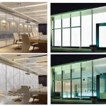 Hospital PDLC Film Smart Glass Remote Control Flat PDLC Conference Room Table