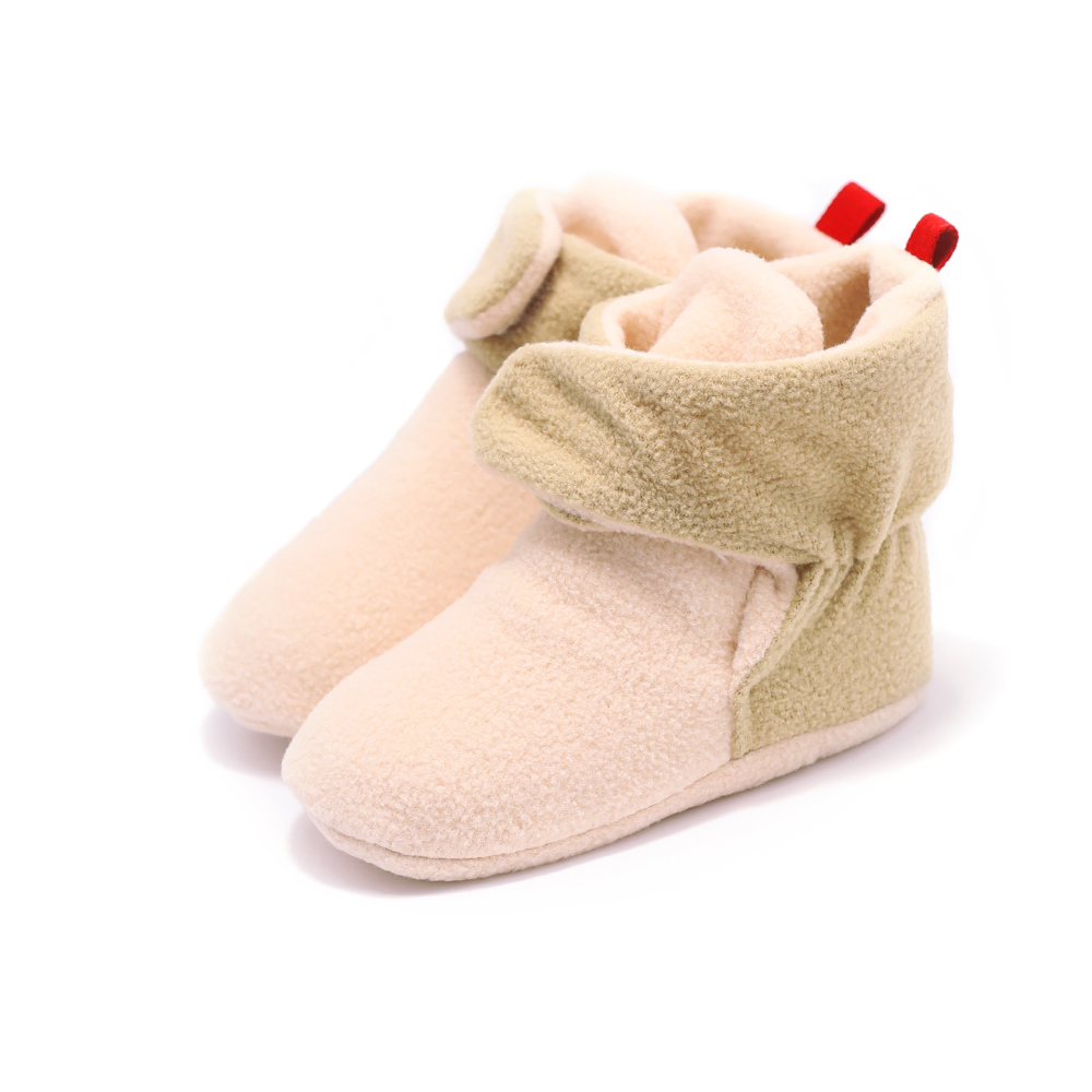 2019 winter wholesale cheap warm cotton 0-2 years walking boots Outdoor toddler baby booties