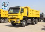Sinotruk HOWO 6x4 Heavy Duty Dump Truck For Mining 251 - 350hp Horsepower
