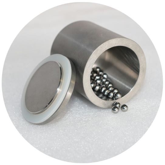 Acid Resistant Tungsten Carbide Ball Mill Jar Grinding Supplier 50mL For Dry/Wet Grinding Customizable