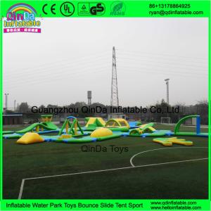 Quality Quality giant inflatable water park, inflatable commercial water park for sale wholesale
