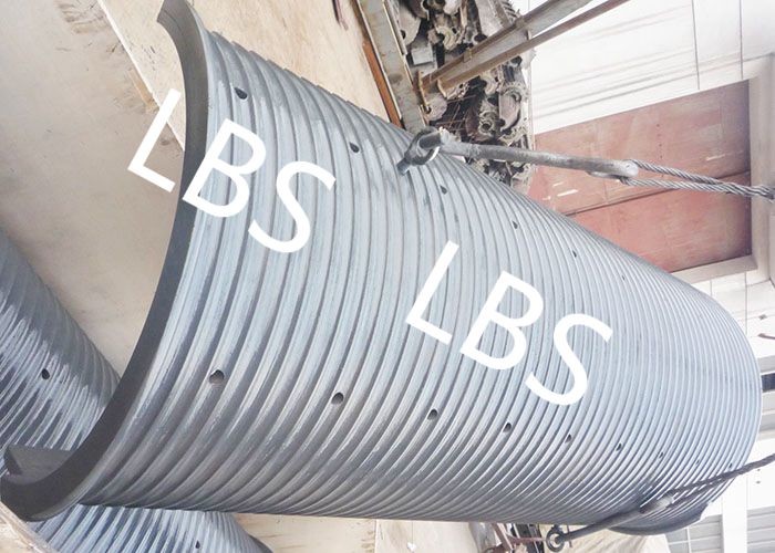 Galvanized Finish LBS Grooved Drums With Multiple Characteristics