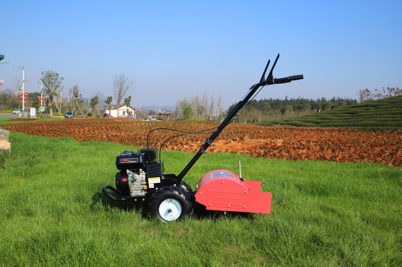500mm Micro Tillage Machine Hand Push Gasoline Walking Tractor Tiller 210kgs