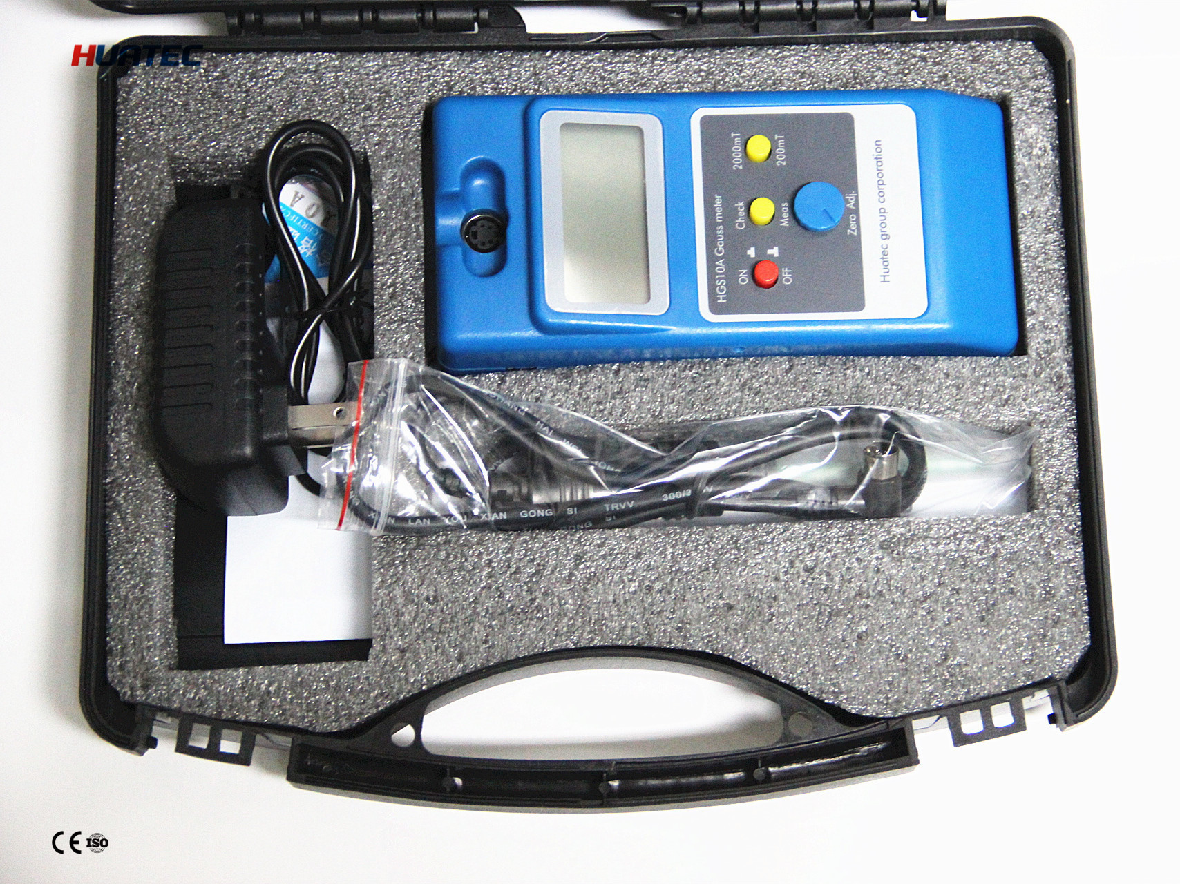 2000mt Magnetic Particle Testing Equipment Portable Digital Gauss Meter