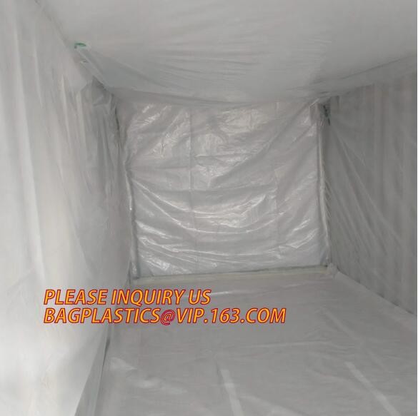 Environmental 6 Mil Drawstring Dumpster Container Liners,6Mil Drawstring Open Top Dumpster Container Liners, BAGPLASTICS