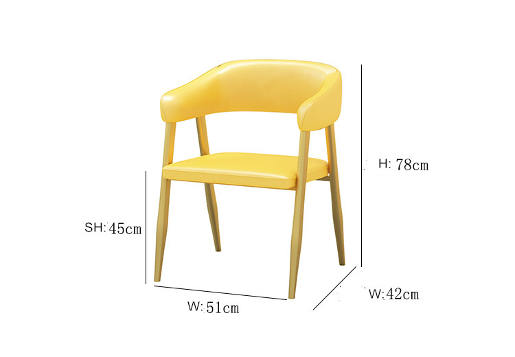 Metal Restaurant Dining Table And Chairs For 4 Indoor Events Furniture 51x42x78cm