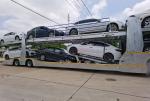 Two-Axle Air Suspension Car Carrier Trailer Car Transport Semi-Trailer Can