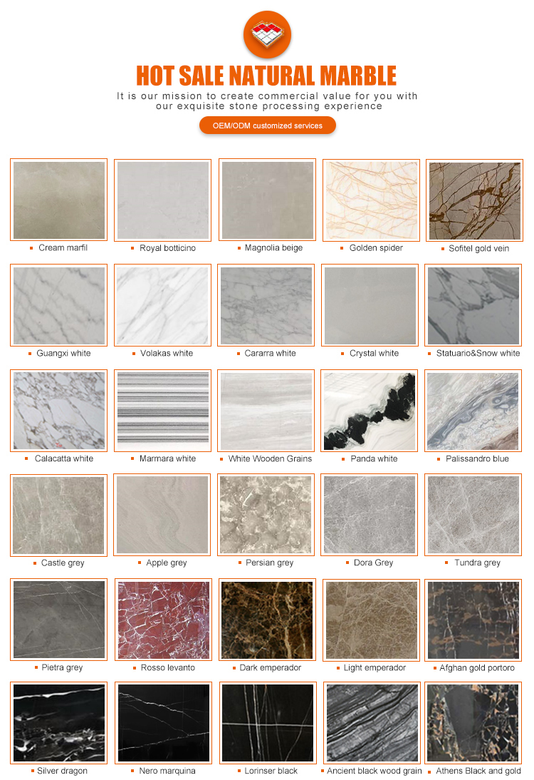 Customized Modern Grey Marble Pillar Covering Design Style for Hollow Column Cladding