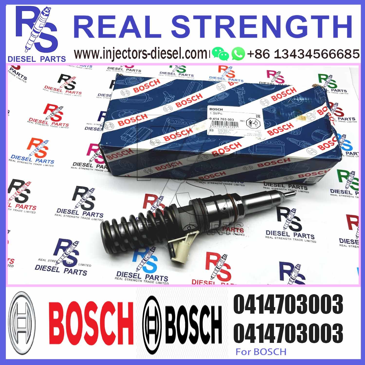 Diesel Fuel Injector Nozzle 0986441030 0986441029 0986441028 0986441031 0414703005 0414703003 0414703002 0414703007