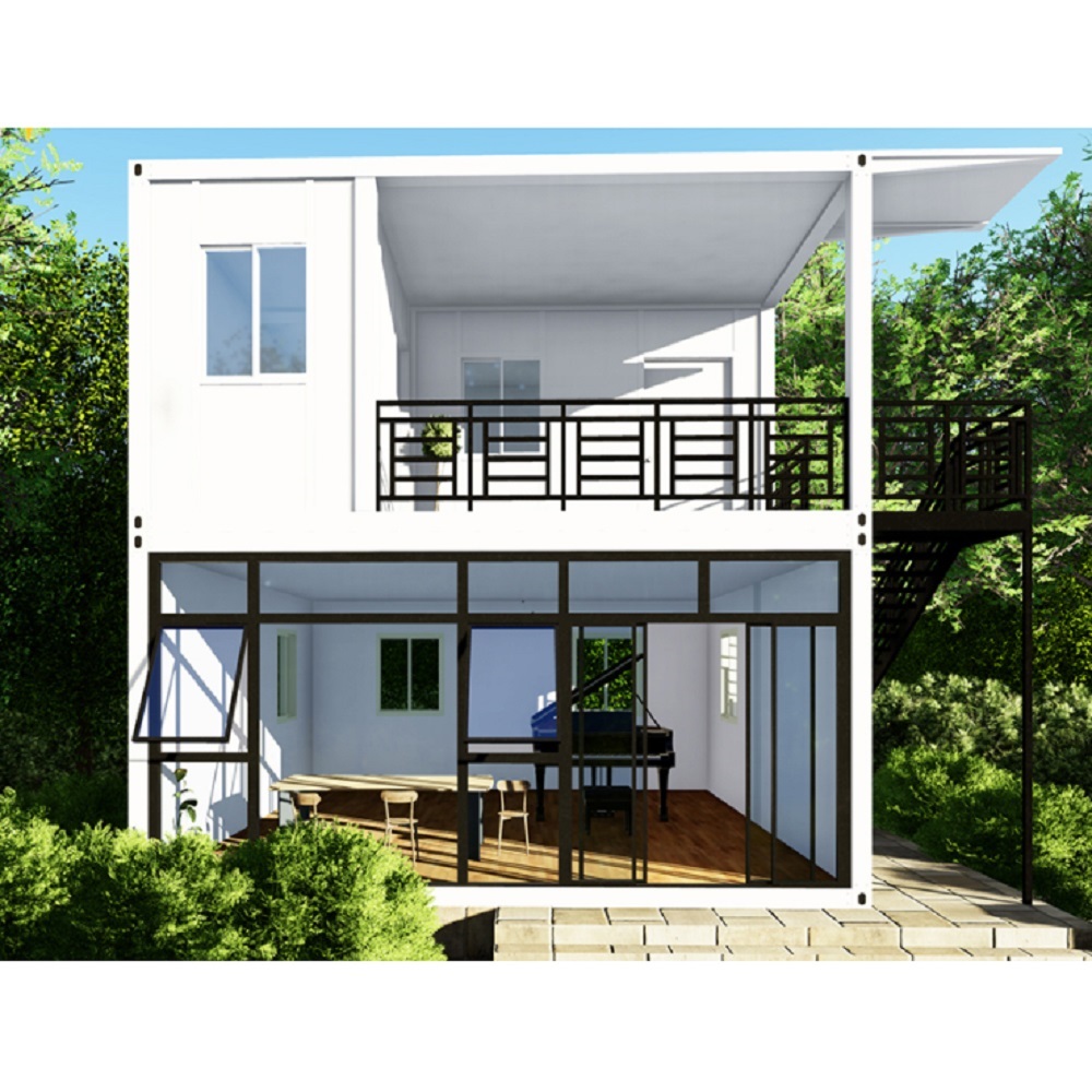 Mordern Container Tiny House Modula Mobile Prefab Living Homes Shipping in White/Gray/Black