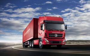 Quality Dongfeng Used Cargo Trucks With Beidou Navigation Satellite System wholesale