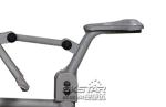 wooden street lamp outdoor fitness rider