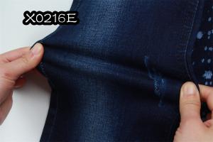 Quality 9.6 Oz 58/59&quot; High Stretch Cotton Spandex Denim Fabric Desizing Soft Comfortable Style wholesale