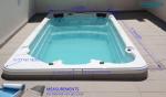 New arrival outdoor swim spa rolling cover Anti-UV lightweight roll-up swim spa