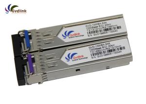 Quality GLC-BX-D Compatible 20KM 1.25G SFP BIDI Transceiver wholesale