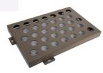 ISO9001 2mm PVDF Spray Coating Perforated Aluminium Mesh