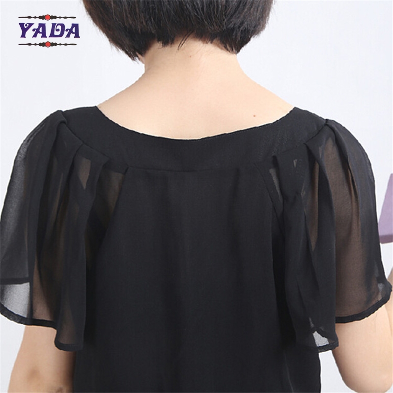Short sleeve fashion women wome sexy summer beach dress chiffon dresses in cheap price