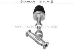 No Dead leg Angle Seat Valves with Ferrule Connection According ASME BPE