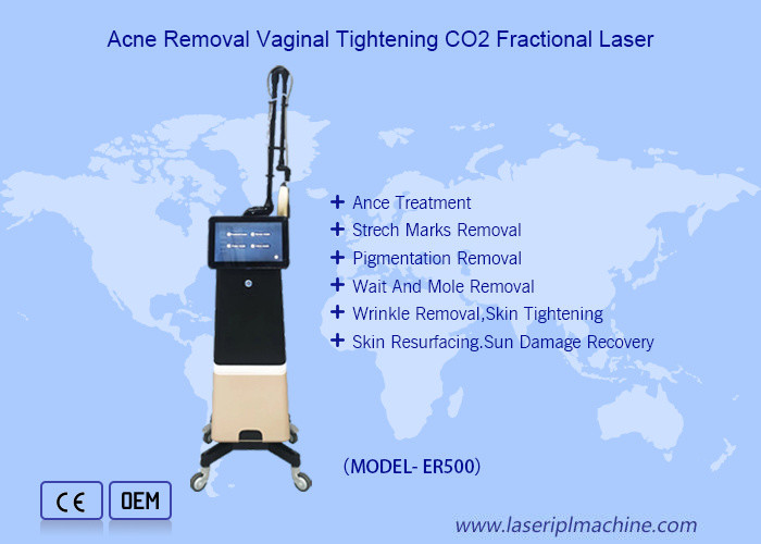 RF Fractional CO2 Laser For Stretch Marks Scar Removal Vaginal Tightening Machine