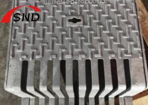 Quality Cast Iron Roll Kerb Type Gully Grating For Drainage Well 20kg to 30 kg wholesale