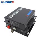 HD 1080P Fiber Video Converter 1BNC 1 Audio 1 Fiber ROHS Approved