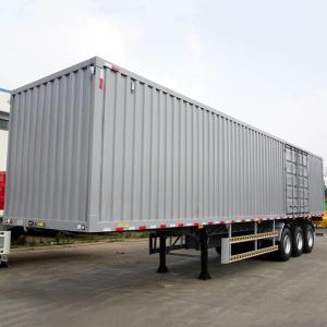 Quality Heavy Duty Enclosed 3 Axle 40ft Dry Van Semi Trailer wholesale