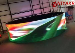 Quality P4.81 Rental 360 Degree LED Display Full Color Curved LED Screen For Stage Background wholesale