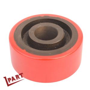 Quality Electric Forklift Drive Wheel Polyurethane Rollers With Bearings 127x60x40mm wholesale