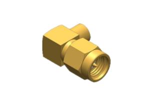 Quality Right Angle Solder Mount Cable 335 VRMS SMA Male Plug Connector wholesale