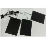 Custom Clothes Heating Pads 3pcs Waterproof Flexible Electric Sheet size 12x18cm