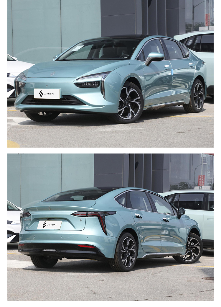 JMEV Yi 4 Wheel Electric Vehicle 140Km/h 0km Used with 60Kwh Battery Capacity and High Speed