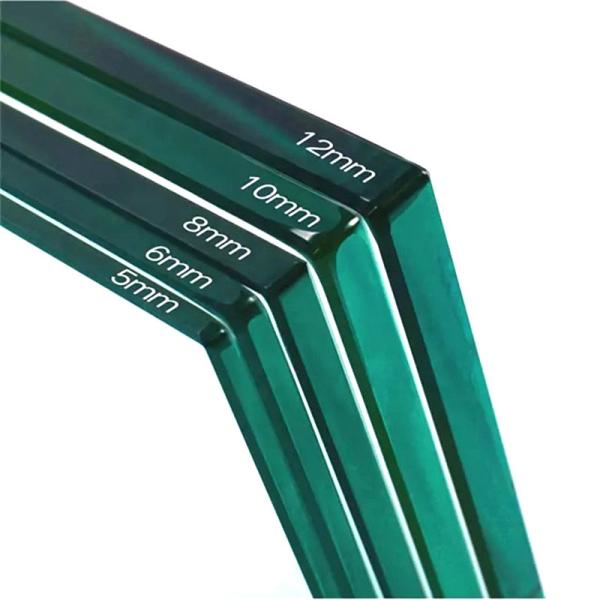 Clear Safety Tempered Glass 3mm 4mm 5mm 6mm 15mm 19mm Toughened Glass Heat