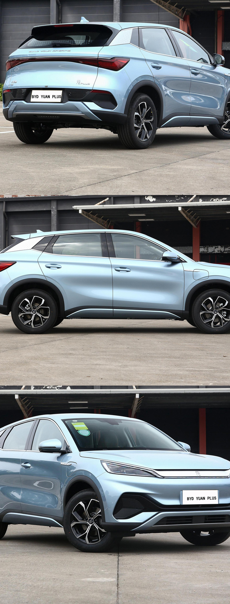 Safety SUV Electric Vehicle 510KM New Energy Automobile BYD Yuan Plus